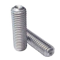 MSS6112S M6-1.0 X 12 mm Socket Set Screw, Cup Point, Coarse, DIN 916, A2 (18-8) Stainless